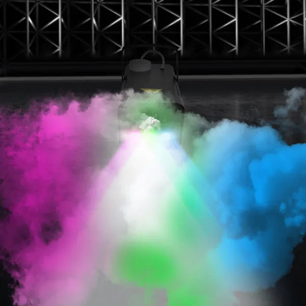 400W RGB LED Fog Machine with Remote Control for Parties