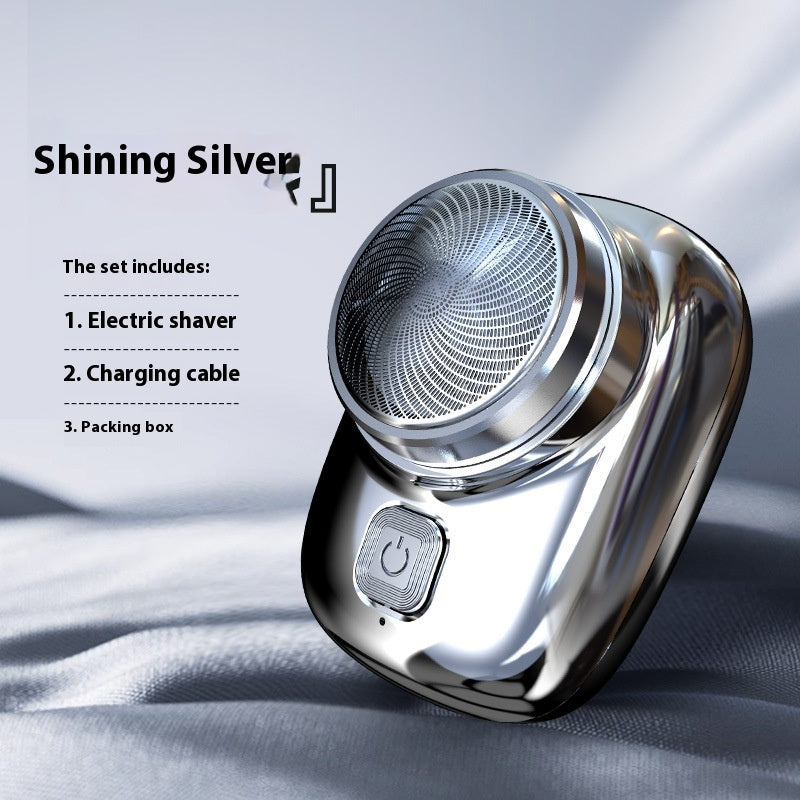 Mini Electric Shaver Compact Rechargeable Razor for Home Use