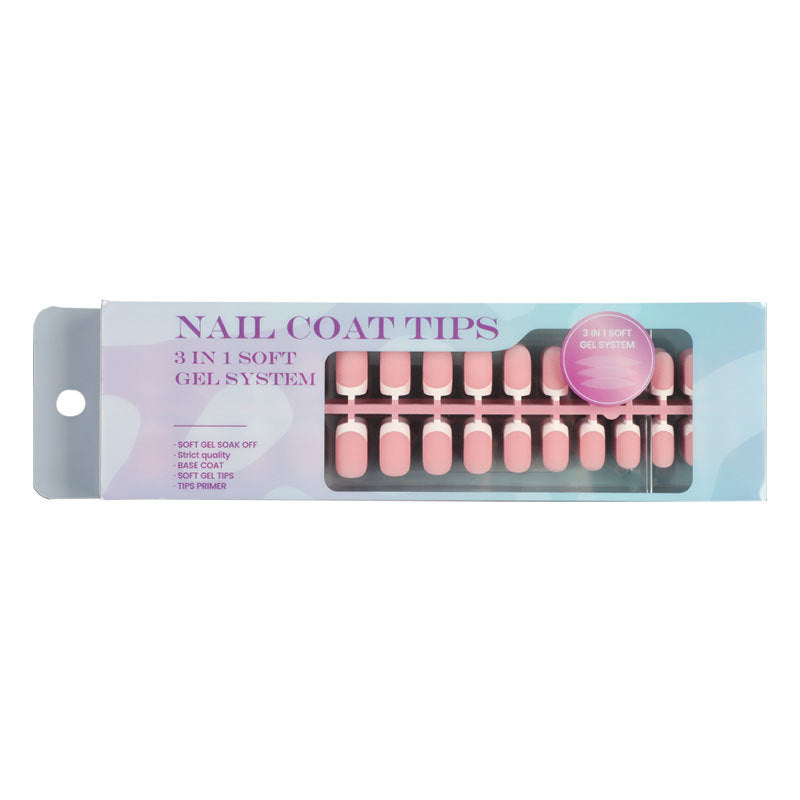 French Manicure Nail Art Kit - 300 Pieces