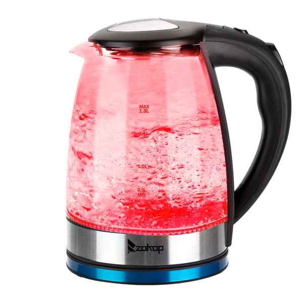 Electric Kettle 1.8L with Filter Screen & Stainless Steel Cover