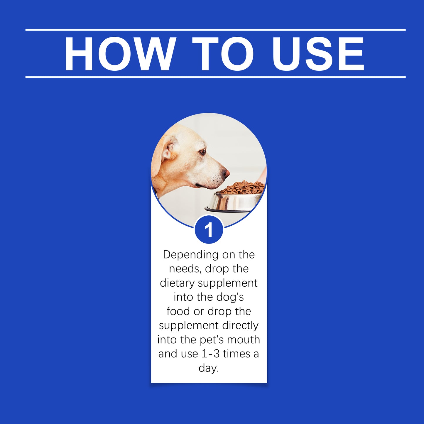 Dog Hip & Joint Support Liquid Supplement - Relieves Pain & Inflammation, 60ml