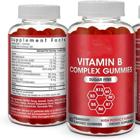 Vitamin B Complex Gummies - 60 Count
