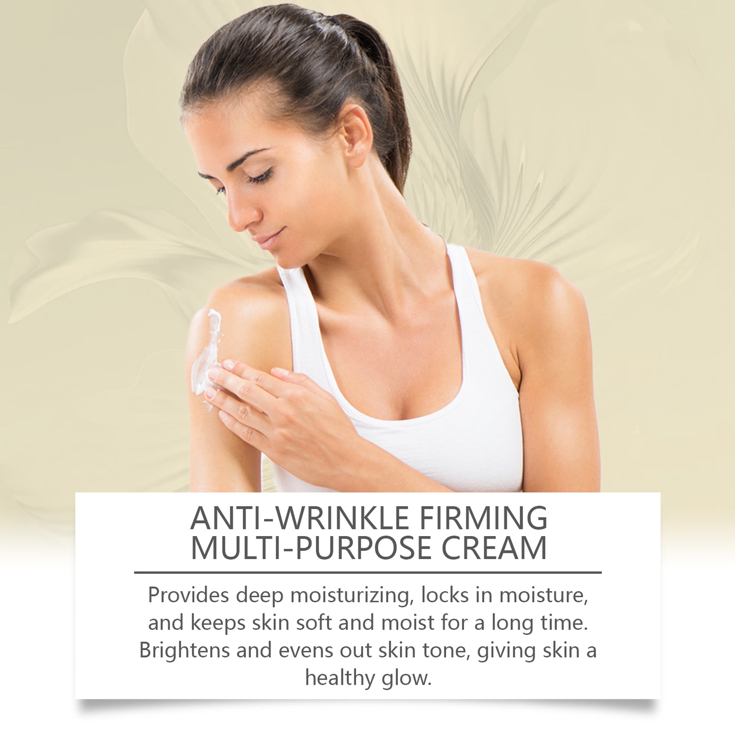 Firming Body Cream with Hyaluronic Acid & Vitamin B5 - Moisturizing Lotion