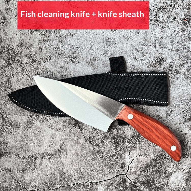 Multi-Purpose Fish and Meat Knife - 4Cr Steel Blade, Kitchen Utensil