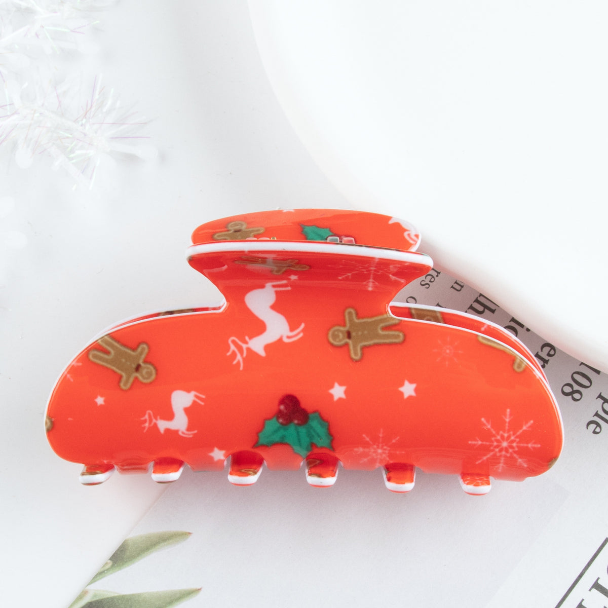 Cute Christmas Hair Clips - Multiple Colors