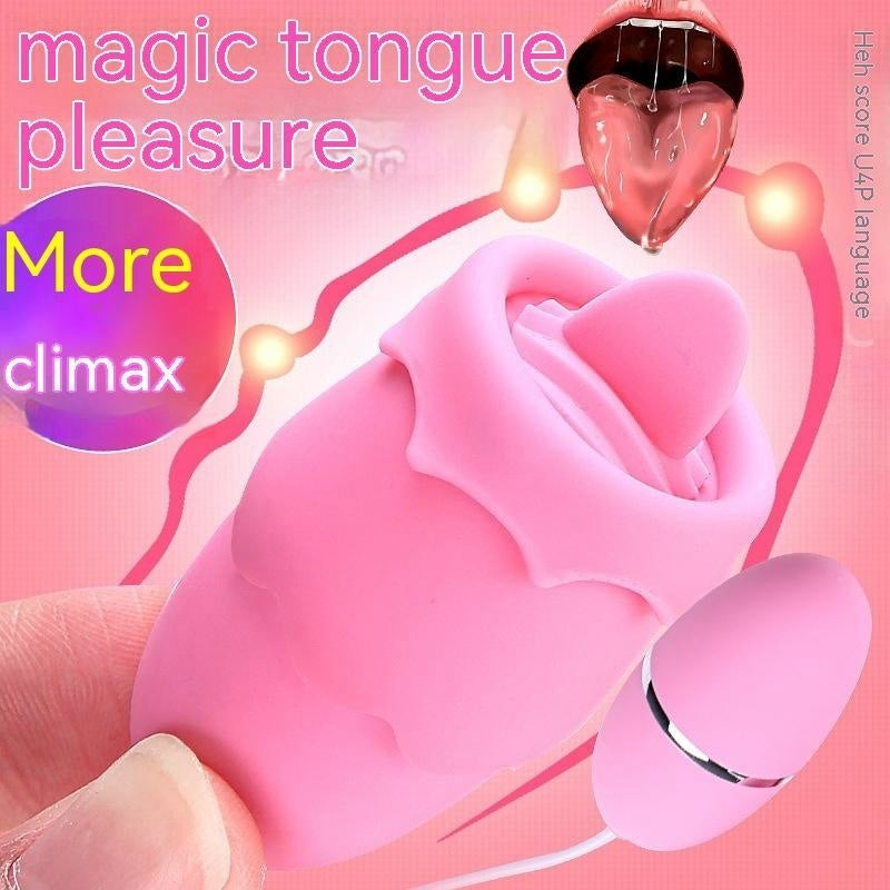 Women's Vibrating Masturbation Egg Pink Purple - Electric Female Wellness Device