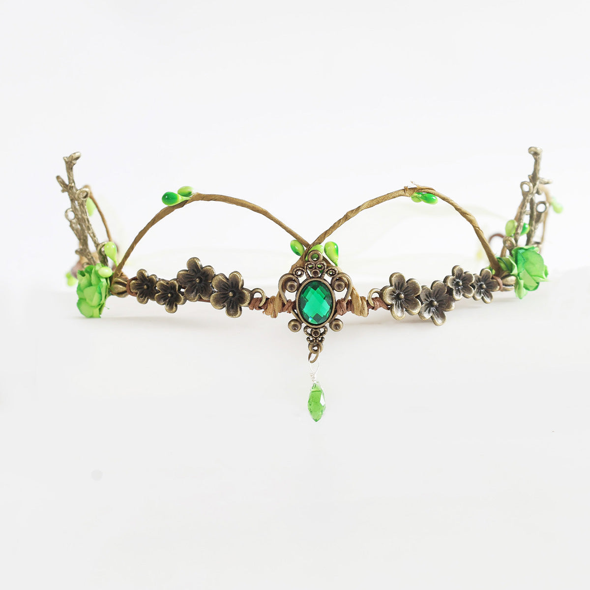 Retro Mori Style Hair Headband - Handmade Alloy