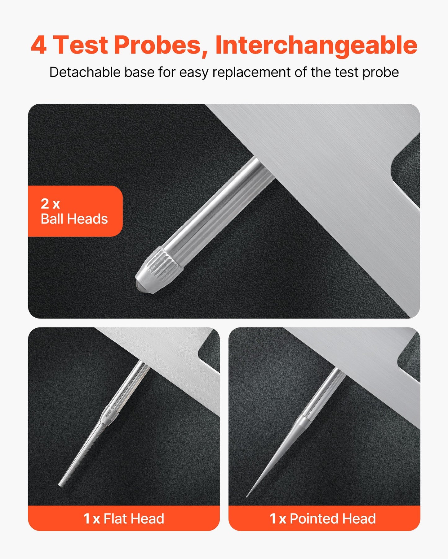 Depth Gauge Micrometer 0-22 Inch Measuring Range, Precision Mechanical Tool