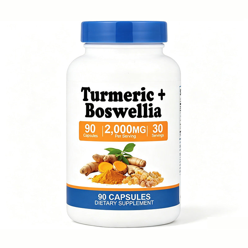 Turmeric & Frankincense Capsules for Adults