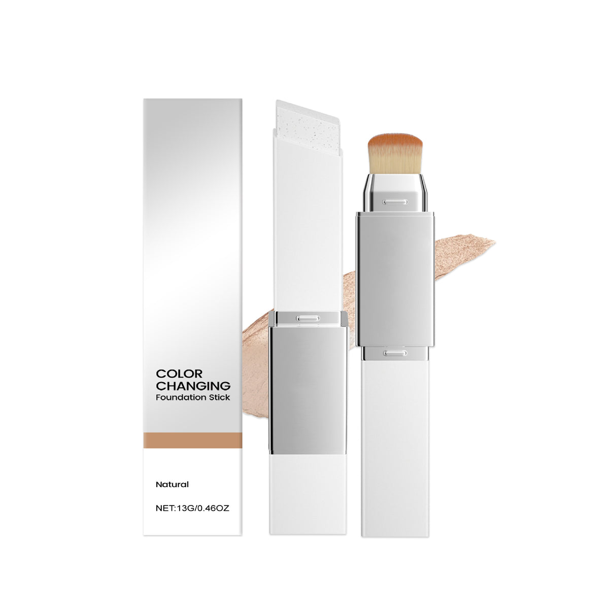 Non-Stick Powder Foundation Stick for External Use - Multiple Shades