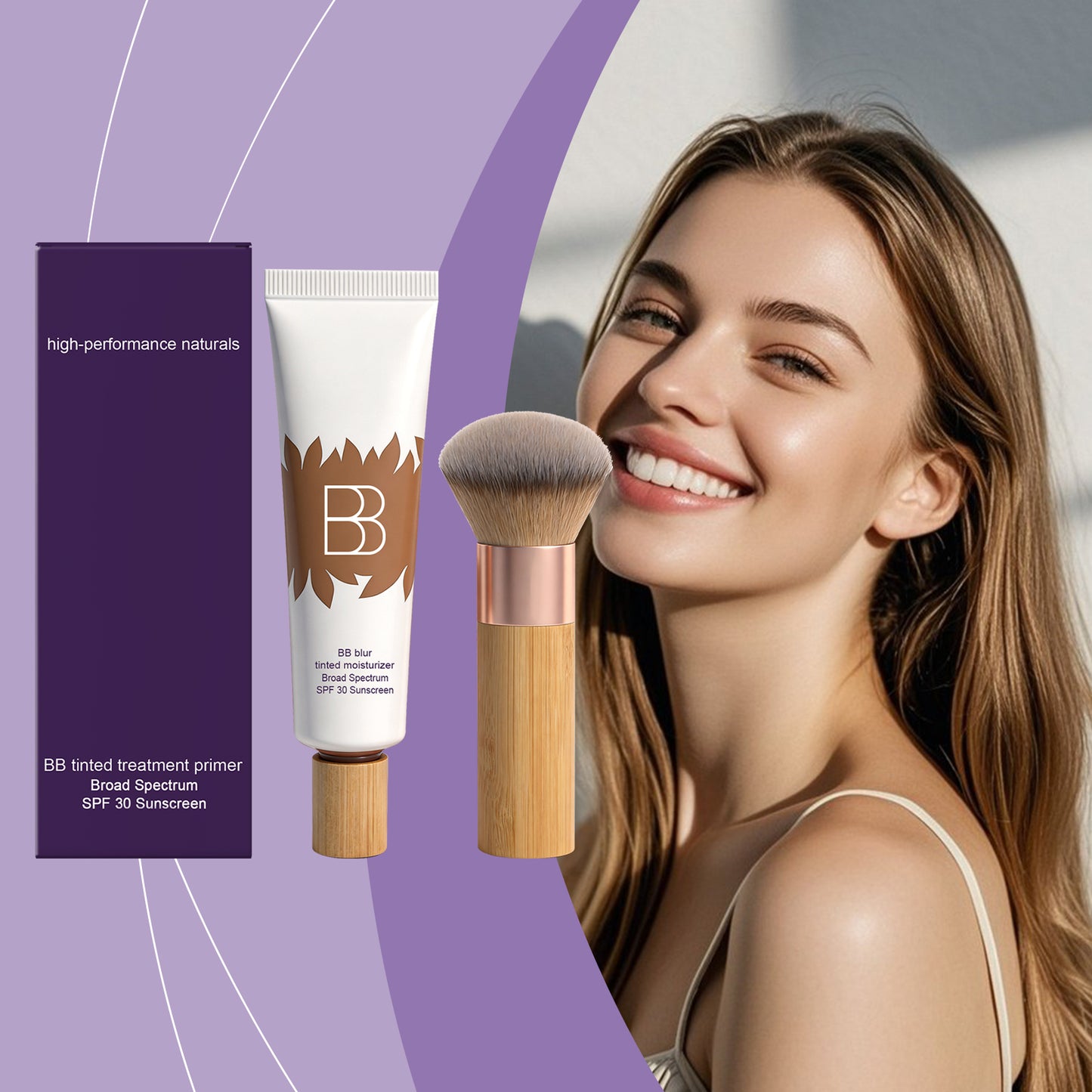 Waterproof Concealer BB Cream Makeup Set - 30ml
