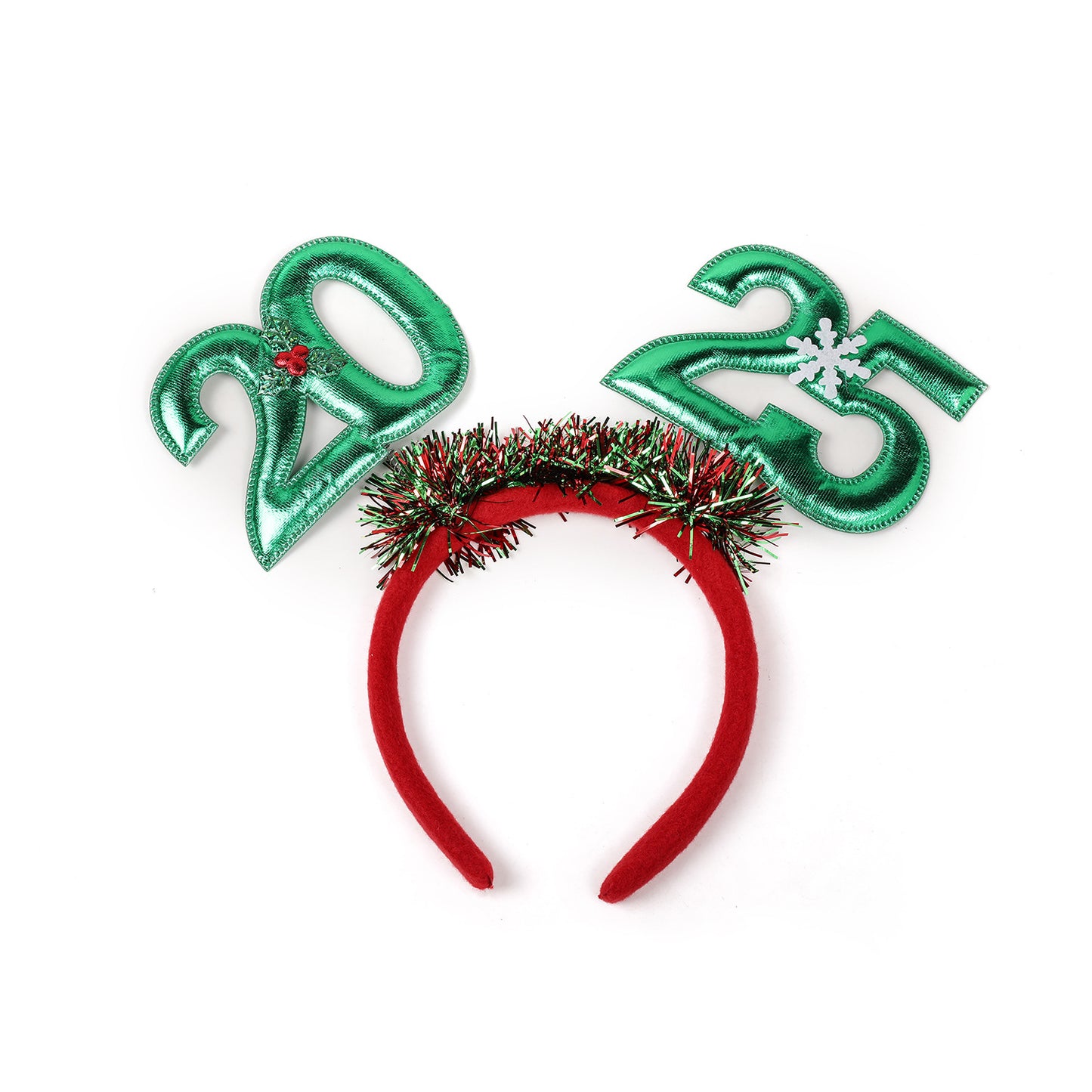 Christmas Headband for Women Holiday Party Accessory - Elegant Festive Hairband