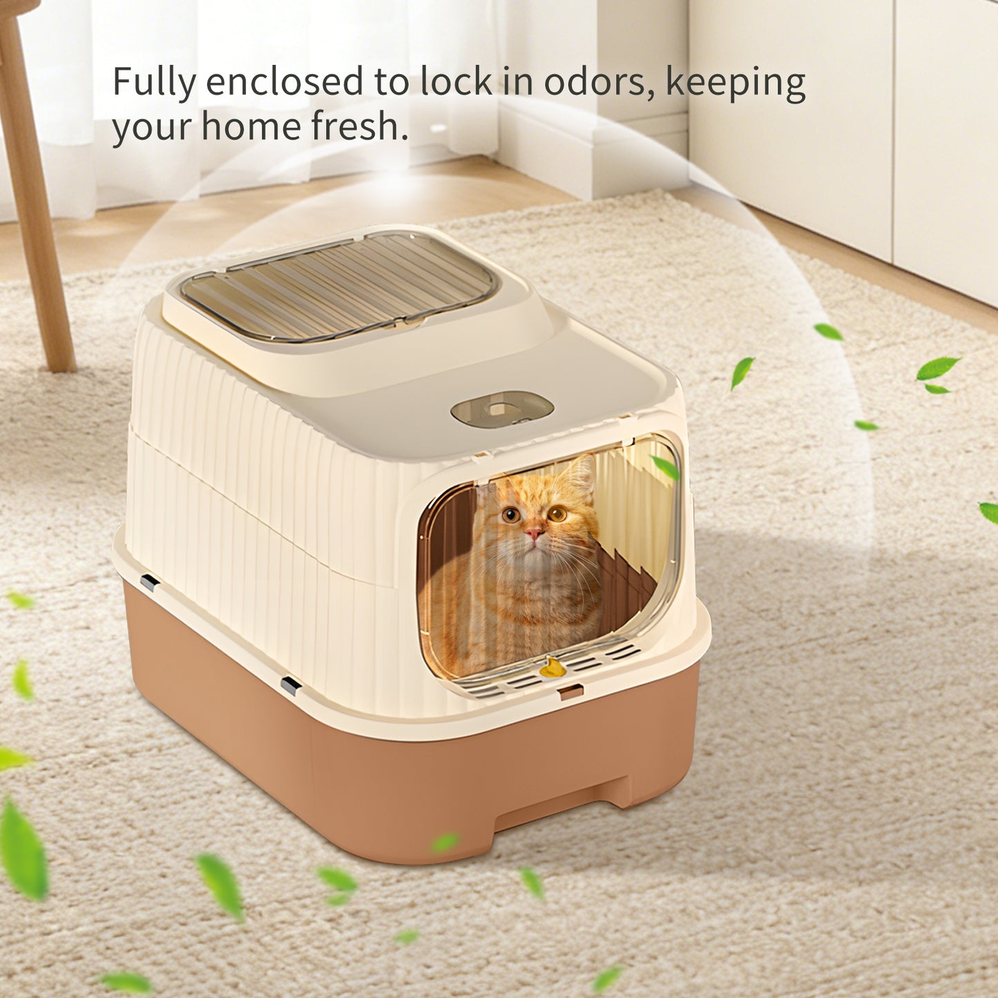 Cruiser Litter Box - Self Pickup Pet Furniture for Cats and Small Animals