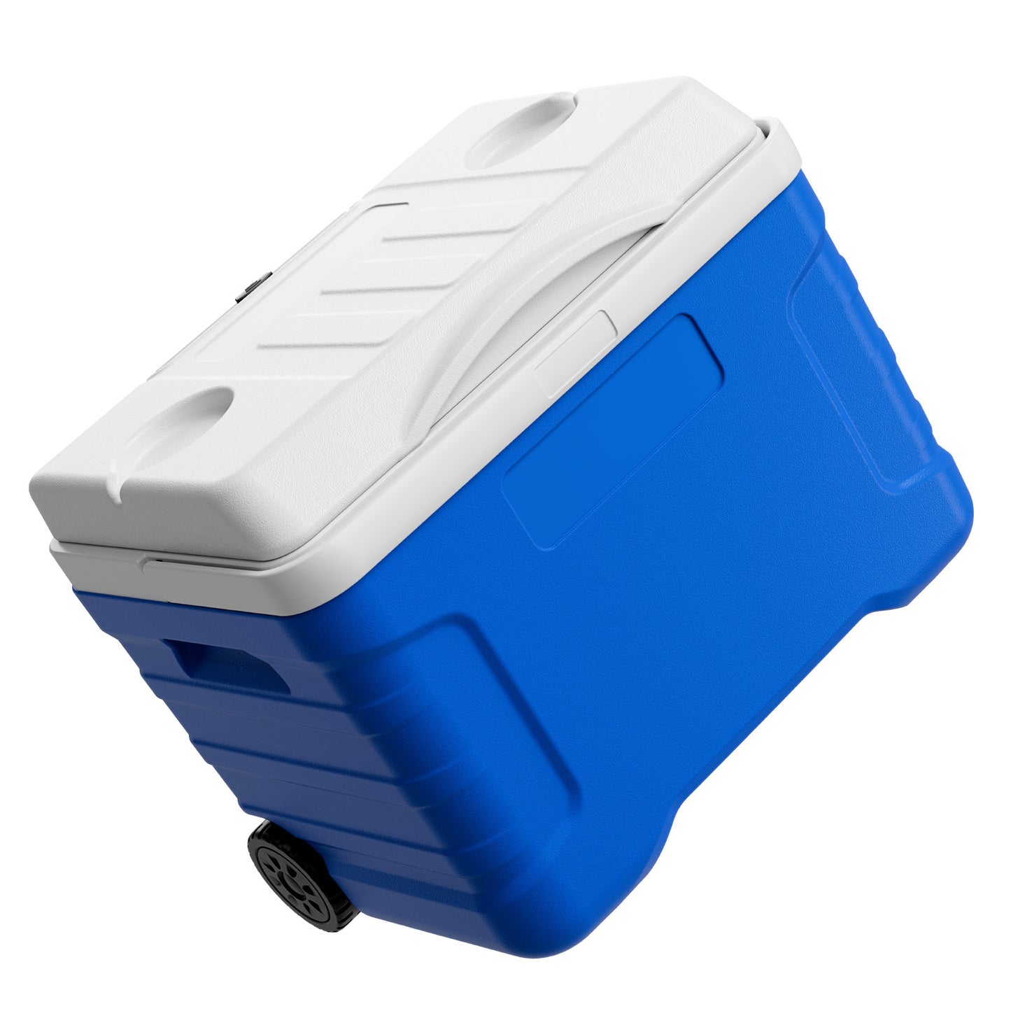 21QT Portable Rolling Cooler with Wheels - Leak-Resistant Insulated Cooler for Outdoor Picnics and Camping