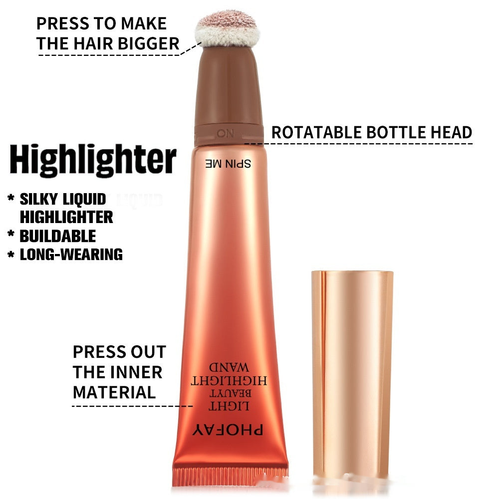 Liquid Highlighter Stick - Natural Shimmer, 4 Colors