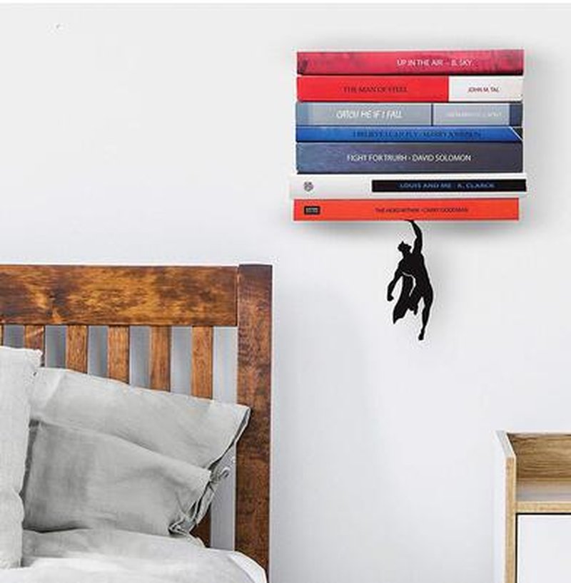 Metal Bookstand Bookend for Reading Desk Organizer Home Office Decor