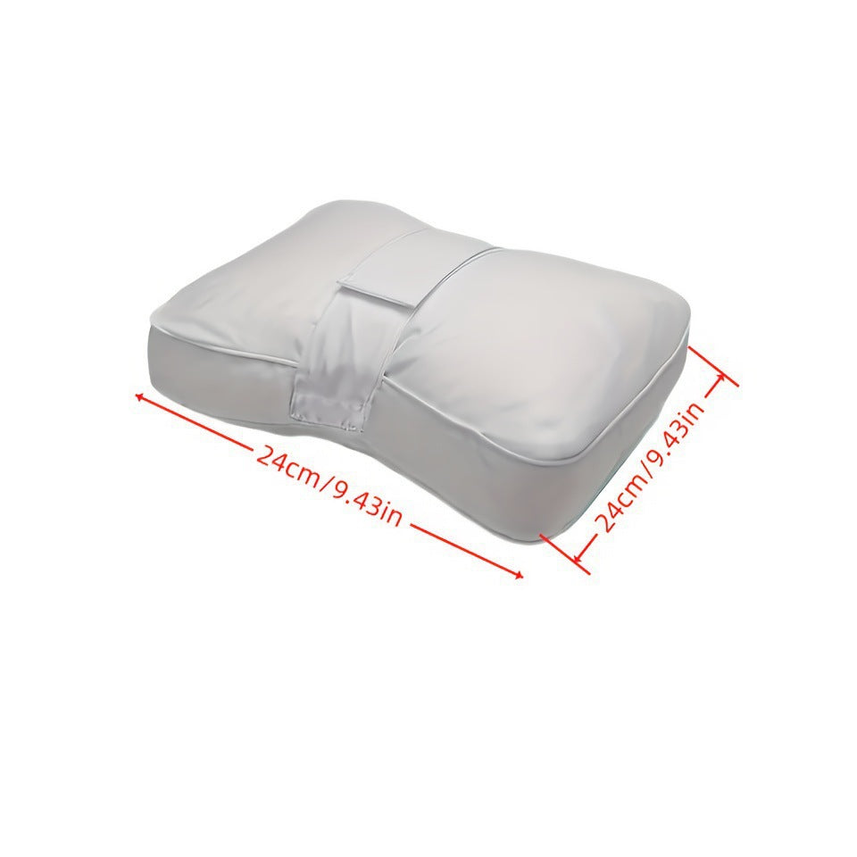 Memory Foam Leg Pillow with Straps for Secure Positioning - Adult Support Cushion