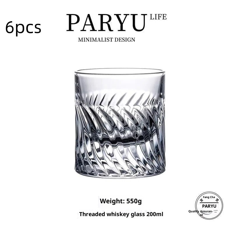 Elegant Crystal Wine Glass Set - Multiple Styles & Sizes