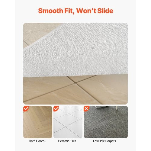Waterproof Anti-Slip Frosted PVC Floor Mat for Bathroom