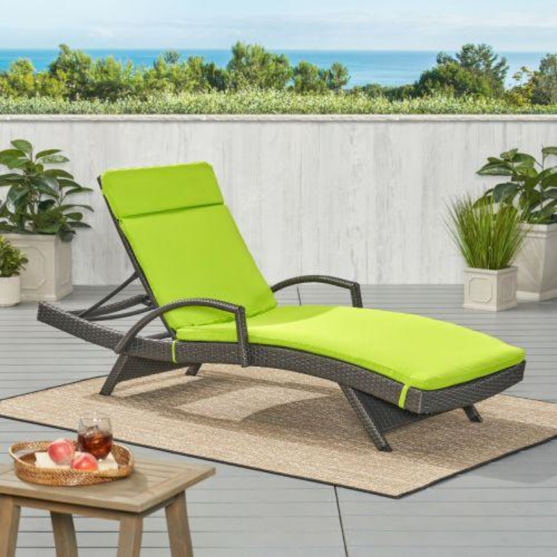 Salem Outdoor Lounge Chair Cushions - Set of 2, Weather-Resistant
