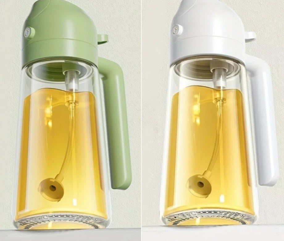 Two-in-One Oil Spray Dispenser for Kitchen & Barbecue - Capacity Options