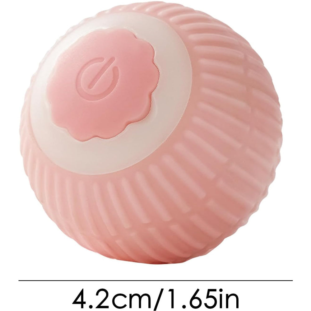 Interactive Electric Pet Ball Toy for Cats and Dogs - Indoor Outdoor Rolling Fun