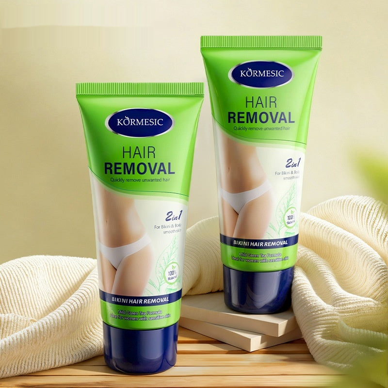 Two-in-One Hair Removal Cream for Underarm Hair - 60g
