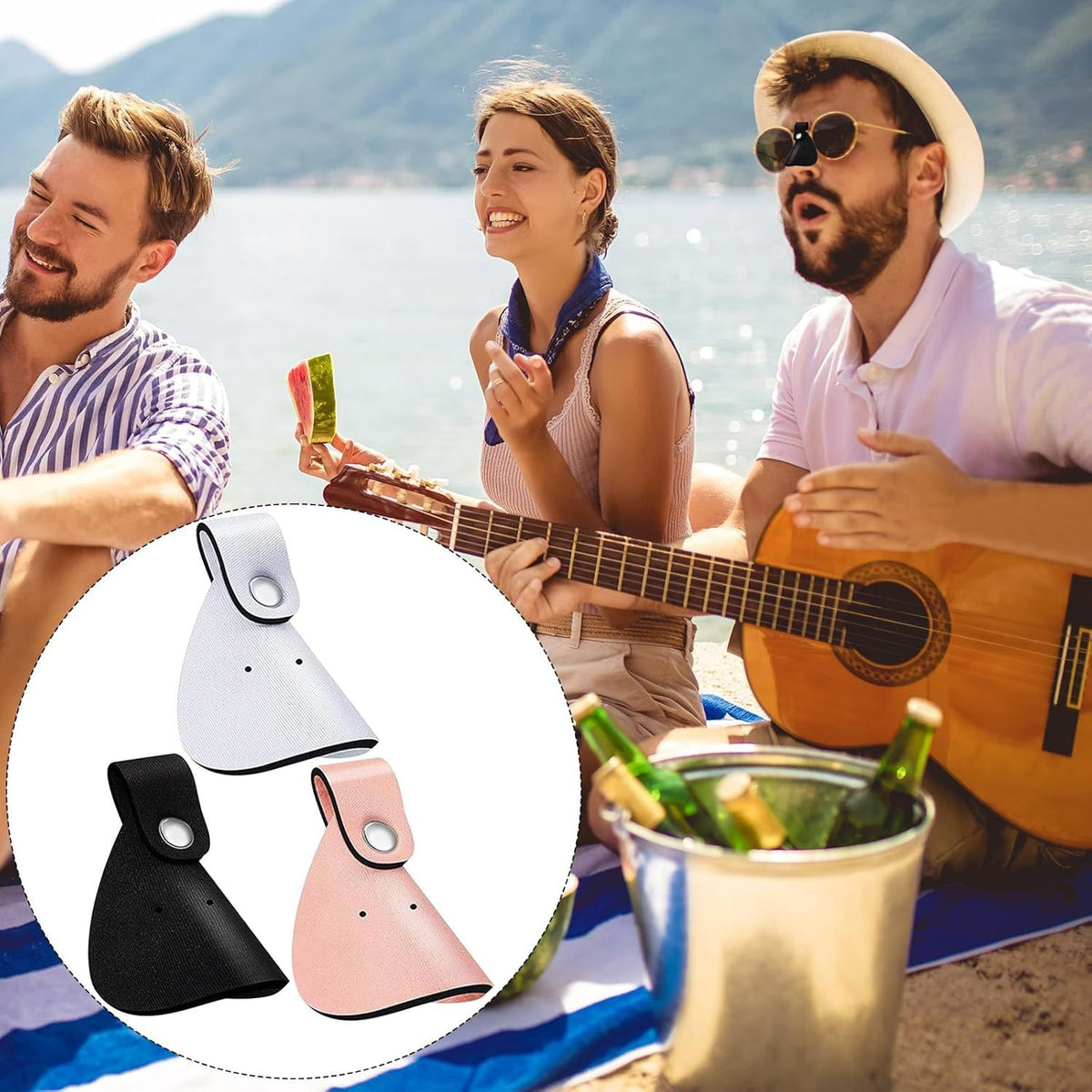 Outdoor Sunscreen Sunshade Pad - Fan-Shaped UV Protection for Skin