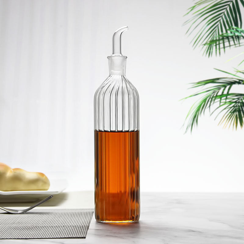 200ml Glass Seasoning Dispenser Bottle - Modern Minimalist Kitchen Storage