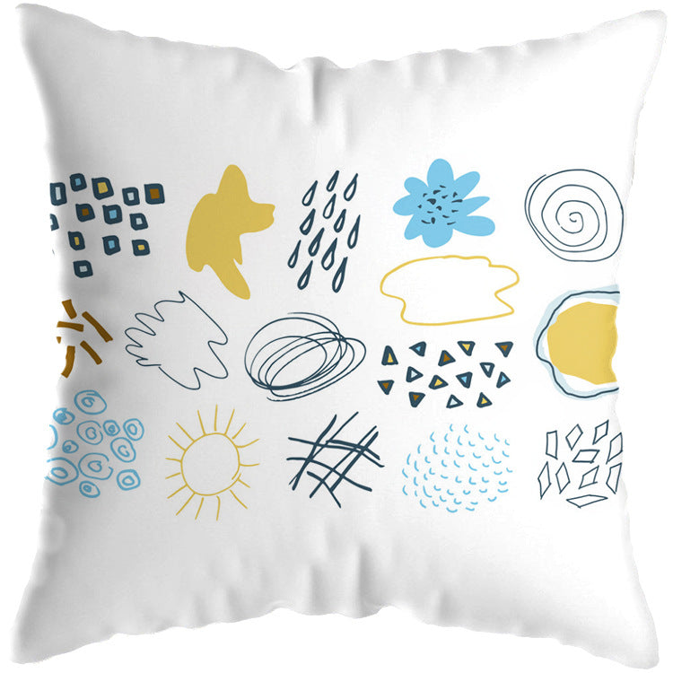Tropical Plant Cushion Cover for Sofa Living Room Home Decor 45x45cm