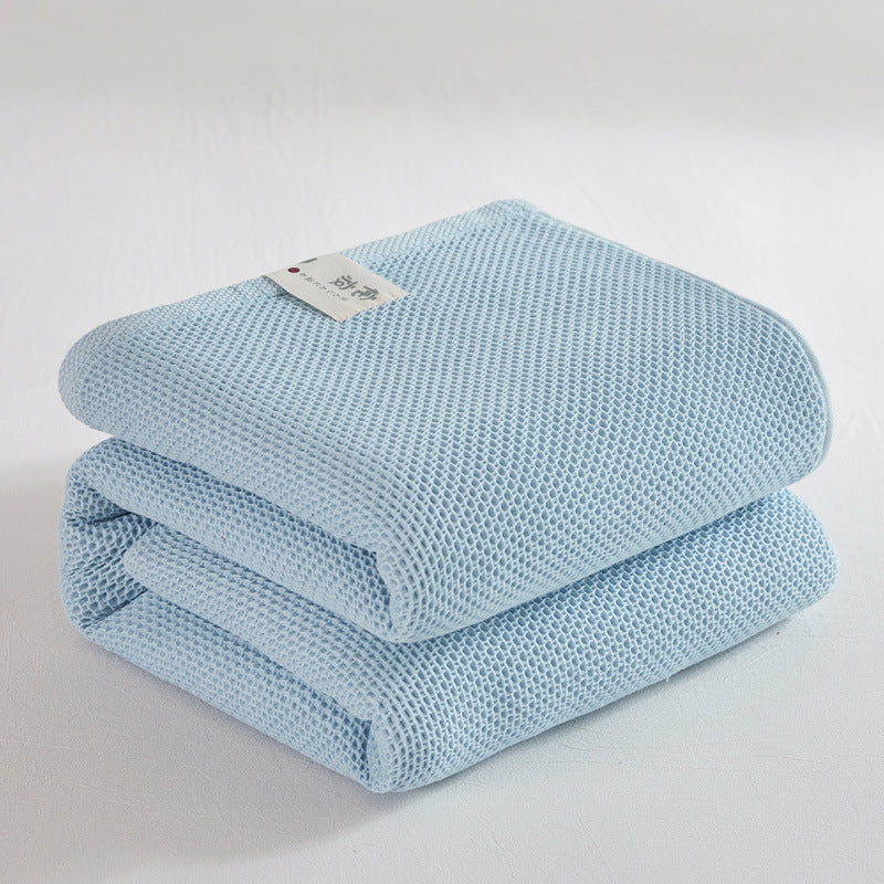 Cotton Honeycomb Towel Quilt - Single & Double Size Home Textiles