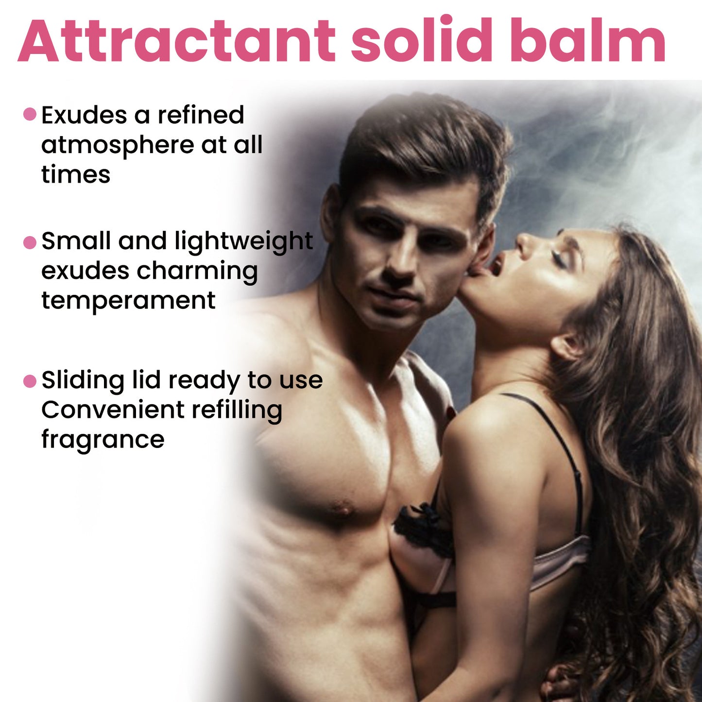 Unisex Solid Perfume Balm - Attractive Fragrance, 10g, Long Shelf Life
