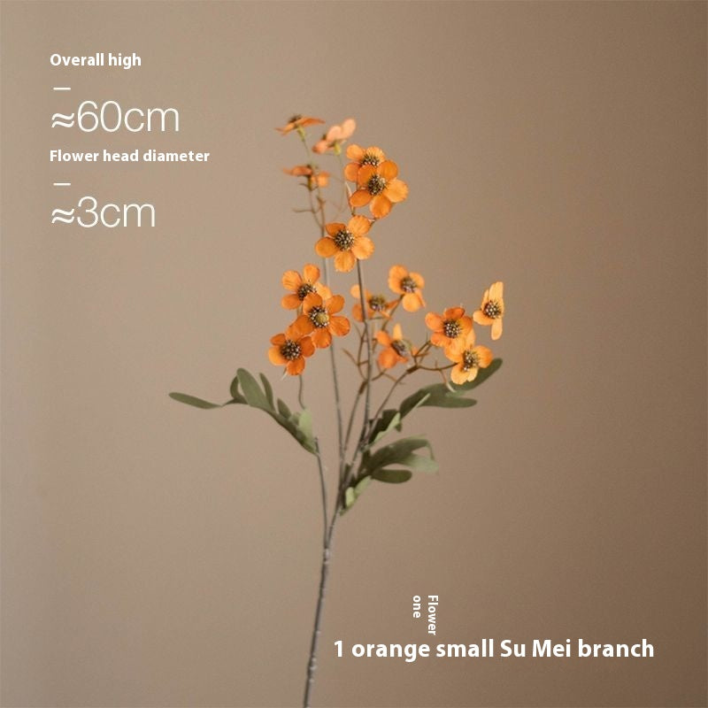 Pastoral Simulation Retro Fake Dried Flowers - Decorative Floral Arrangements