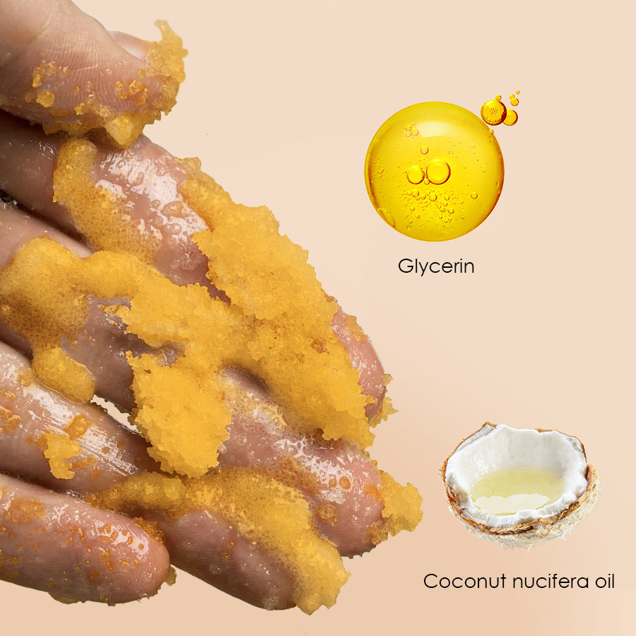 Turmeric Body and Facial Cleanser - Pore Refining Skin Care Scrub