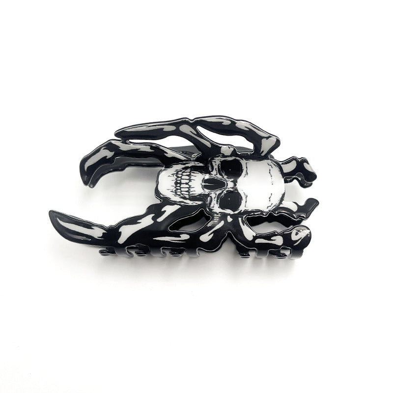 Halloween Hair Clip Acrylic Spider Shark Clip