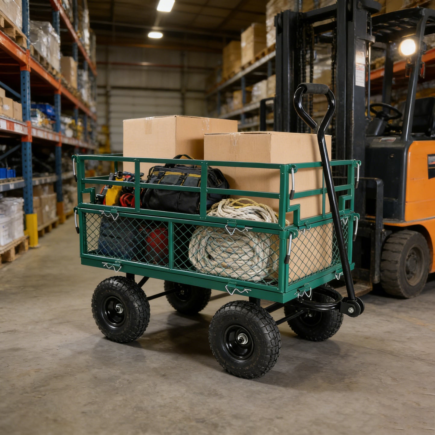 Wagon Cart Garden Trucks Make It Easier To Transport Firewood