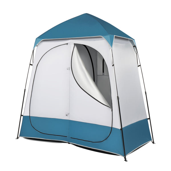 Portable Privacy Changing Tent - Blue & White