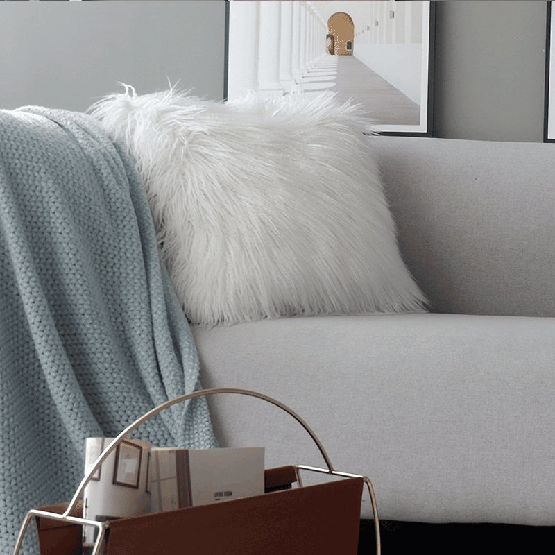 Modern Blue Throw Pillow Cover 45x45cm Sofa Cushion Cover Nordic Style