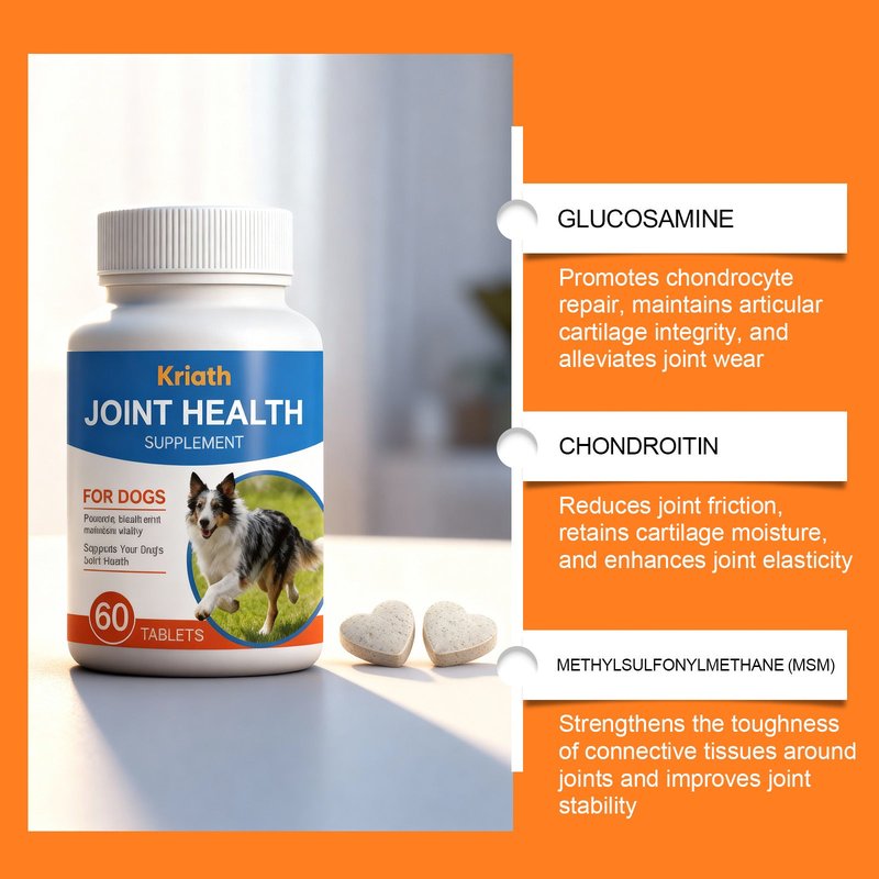 Dog Joint Health Chewable Tablets - 60 Count