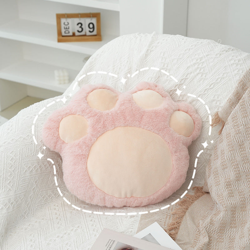 Comfortable Living Room Sofa Waist Cushion Plush Pillow for Relaxation