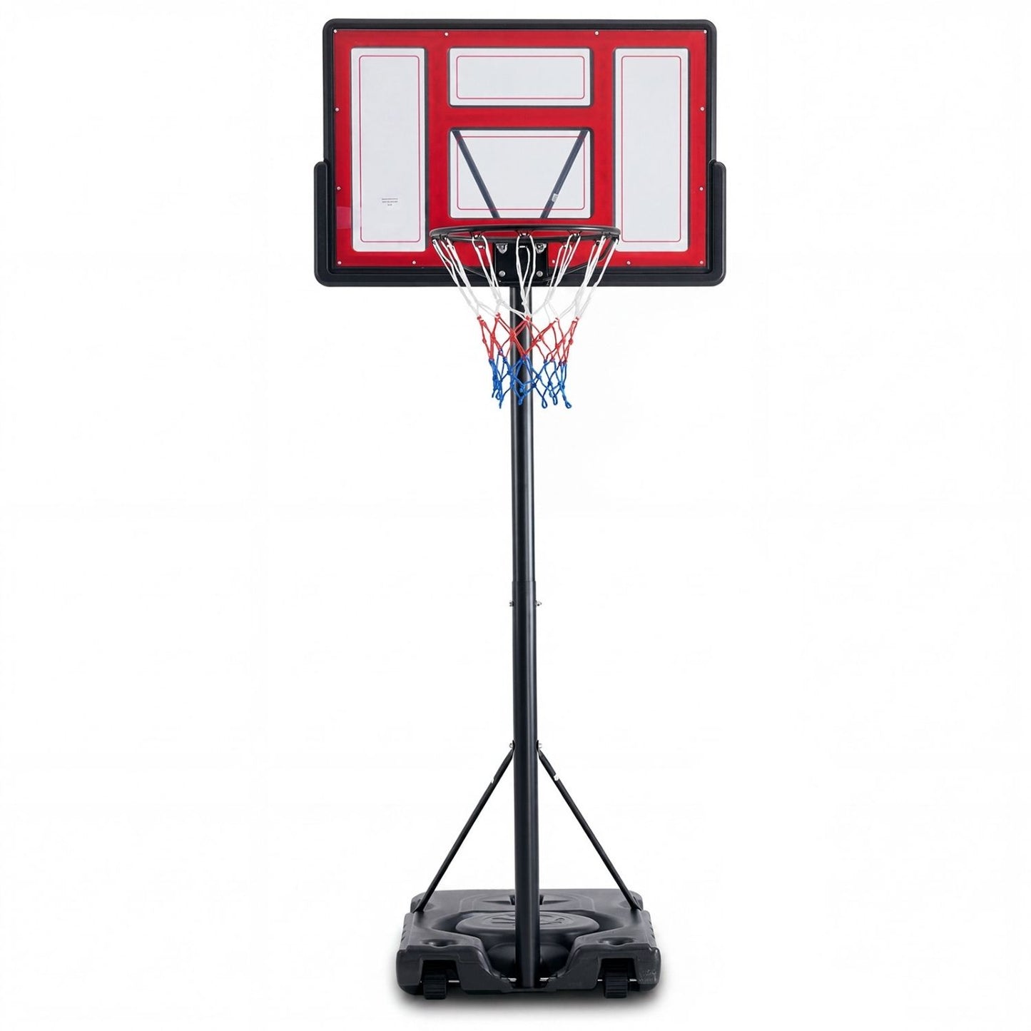 Portable Adjustable Basketball Hoop for Kids & Adults Indoor Outdoor Training Stand