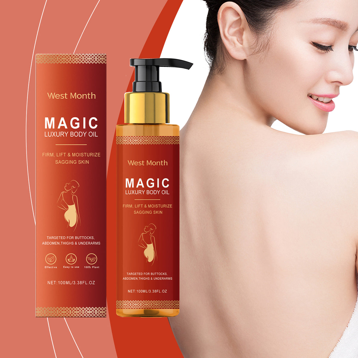 Body Firming Moisturizing Oil - 100ml