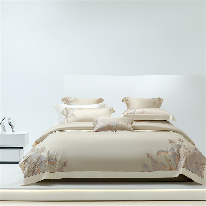 4-Piece Tencel Ice Modal Bedding Set - Soft, Breathable, Hypoallergenic