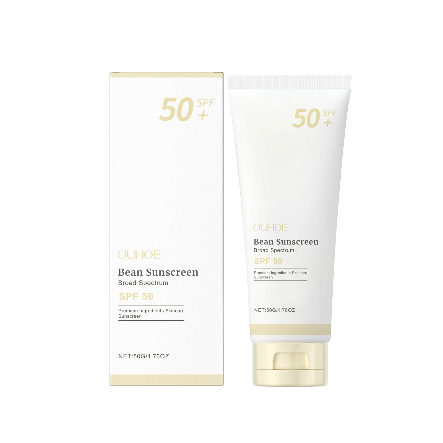 Gentle Moisturizing Sunscreen Cream - UVA & UVB Protective SPF Face Lotion