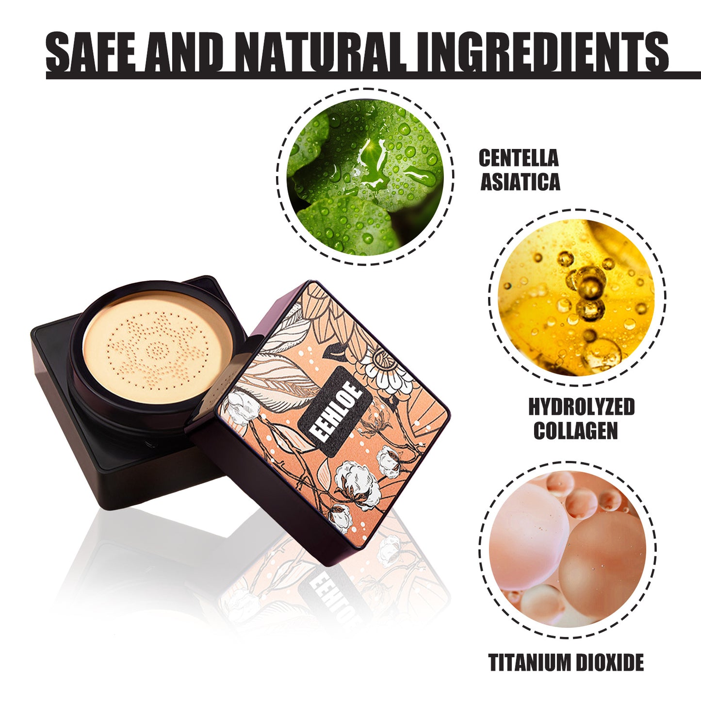 Magic Air Cushion BB Cream for Pores & Brightening - Natural & Ivory