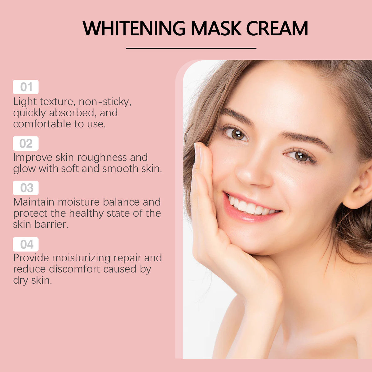 Moisturizing Facial Hydrating Mask - 100g Mild Skin Care