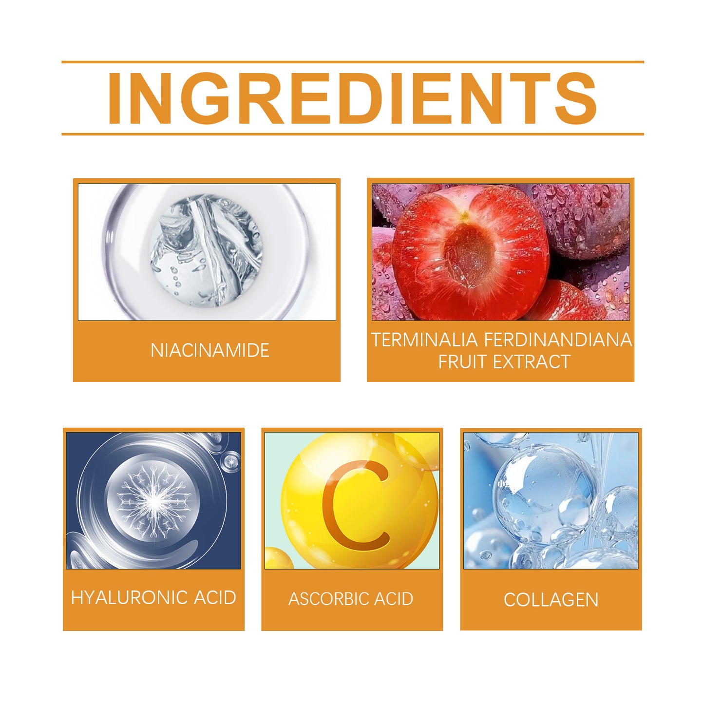 Vitamin C Facial Gel Cream - Brightening & Hydrating Moisturizer - 50ml