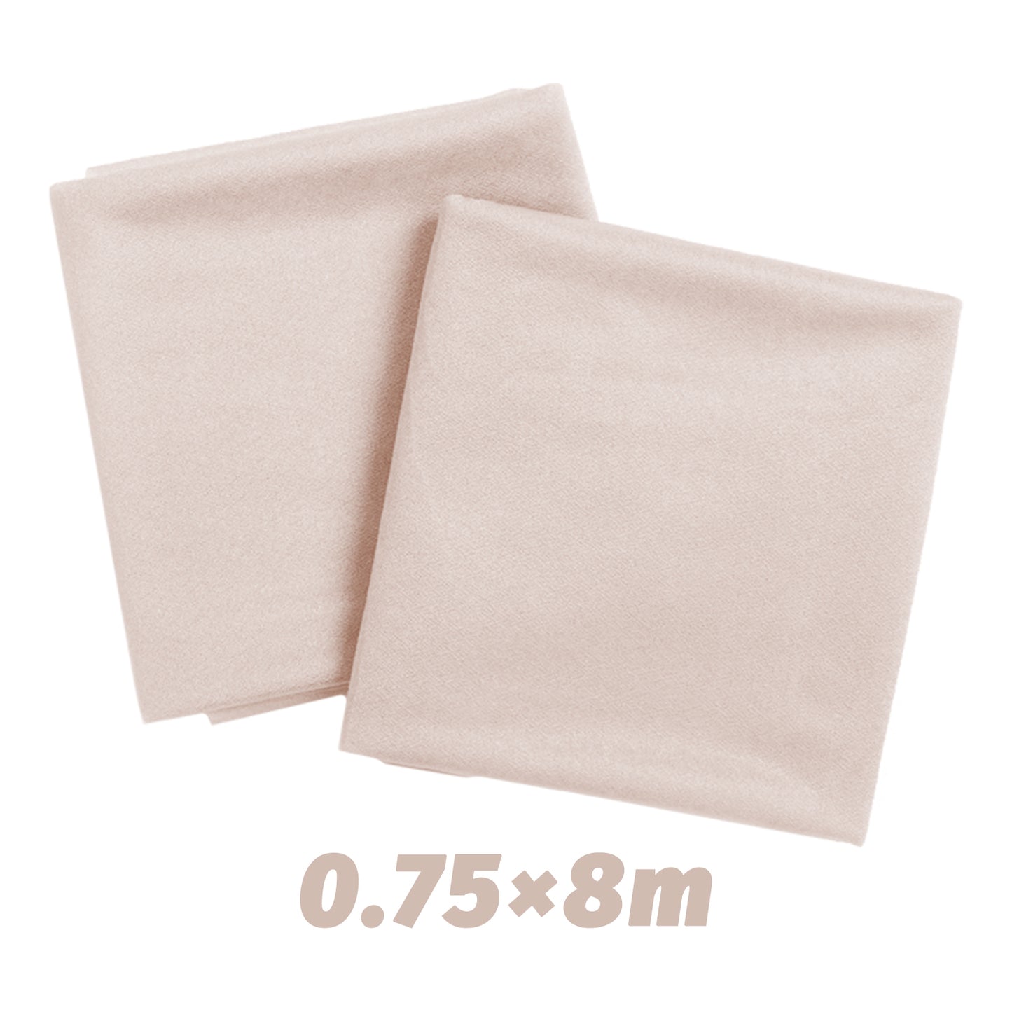 Wedding Arch Draping Fabric - 2 Panels, Beige, Polyester
