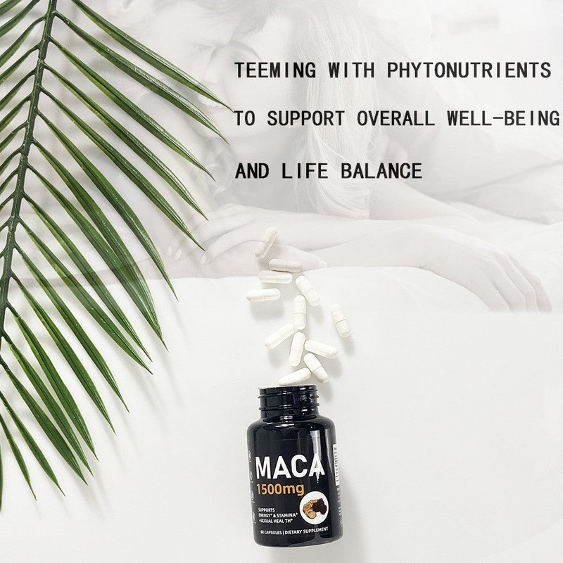 Horny Goat Weed Maca Capsules - 60 Count