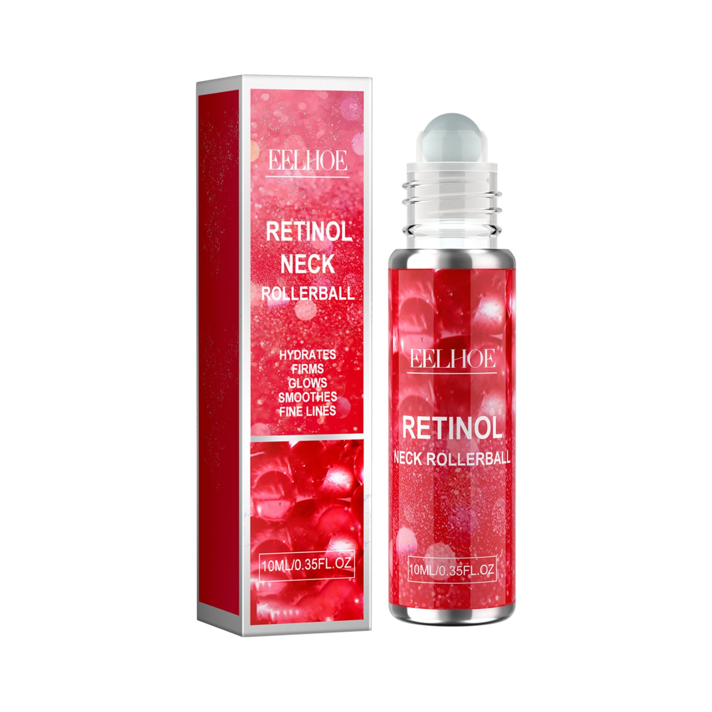 Retinol Neck Firming Rollerball - Anti-Wrinkle Smoothing Serum